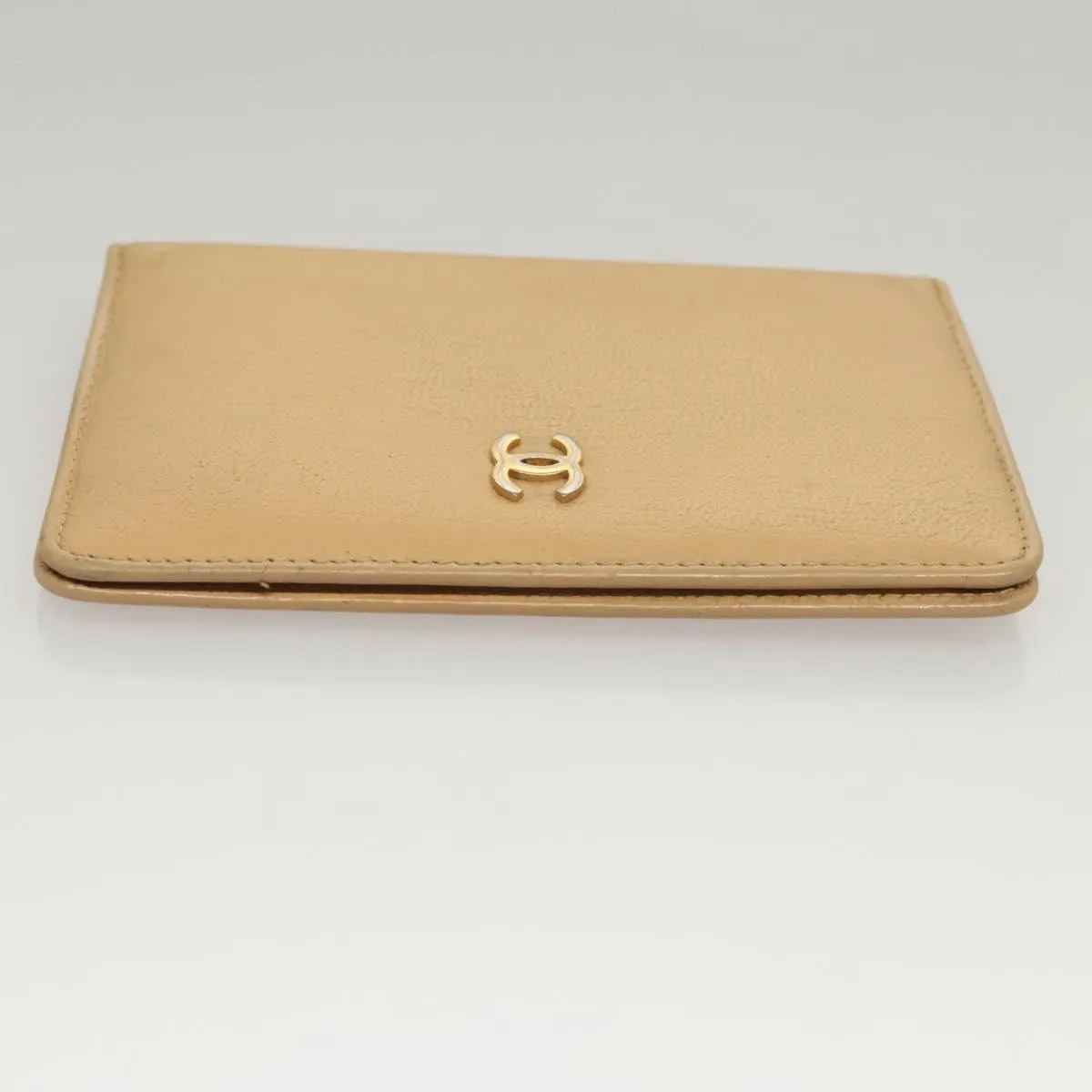 Chanel Coco Mark Leather Wallet (Pre-Owned)