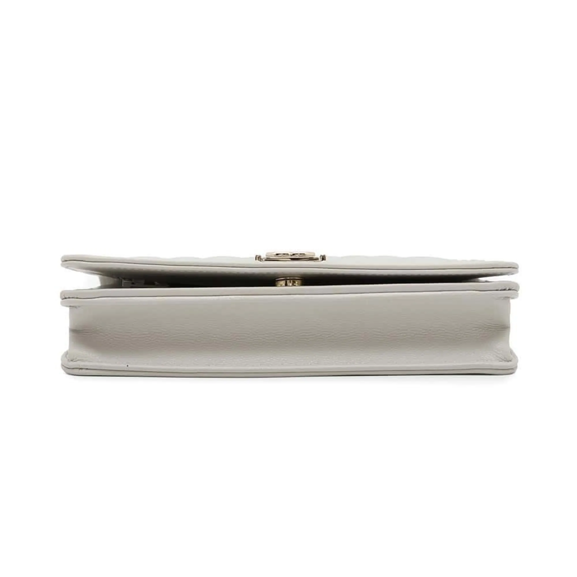 Chanel Grained Calfskin Chain/Shoulder Wallet (Pre-Owned)