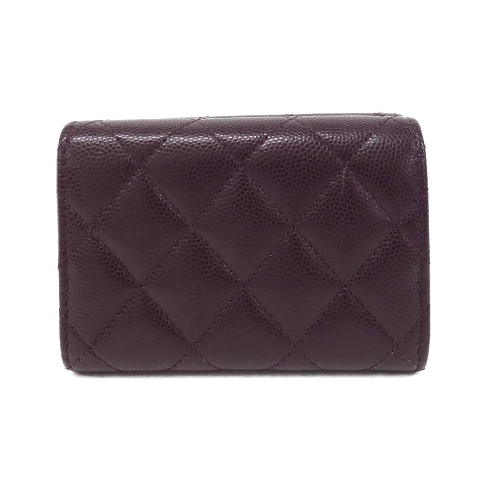 Chanel Grained Calfskin Coin Purse/Coin Case (Pre-Owned)
