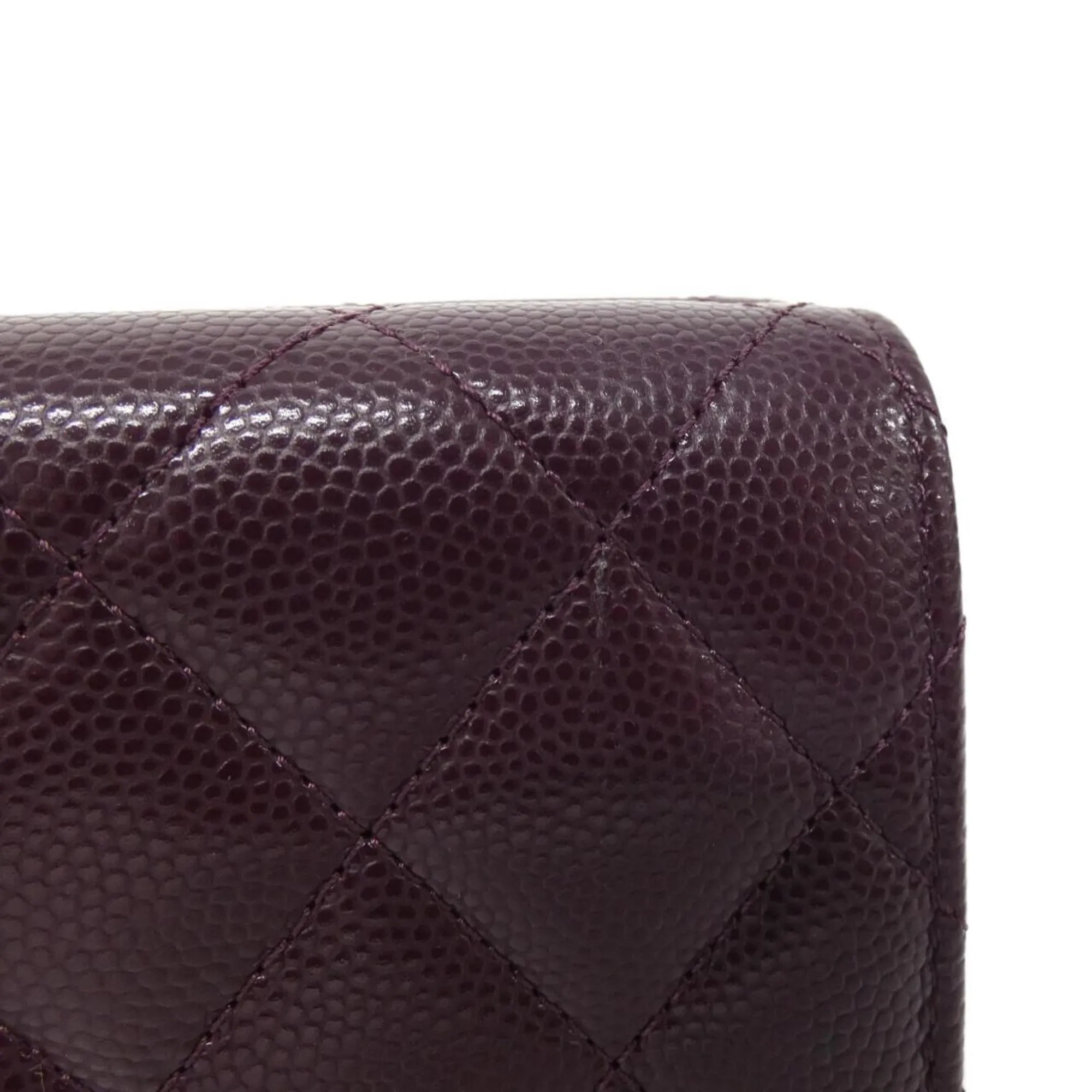 Chanel Grained Calfskin Coin Purse/Coin Case (Pre-Owned)