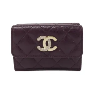 Chanel Grained Calfskin Coin Purse/Coin Case (Pre-Owned)