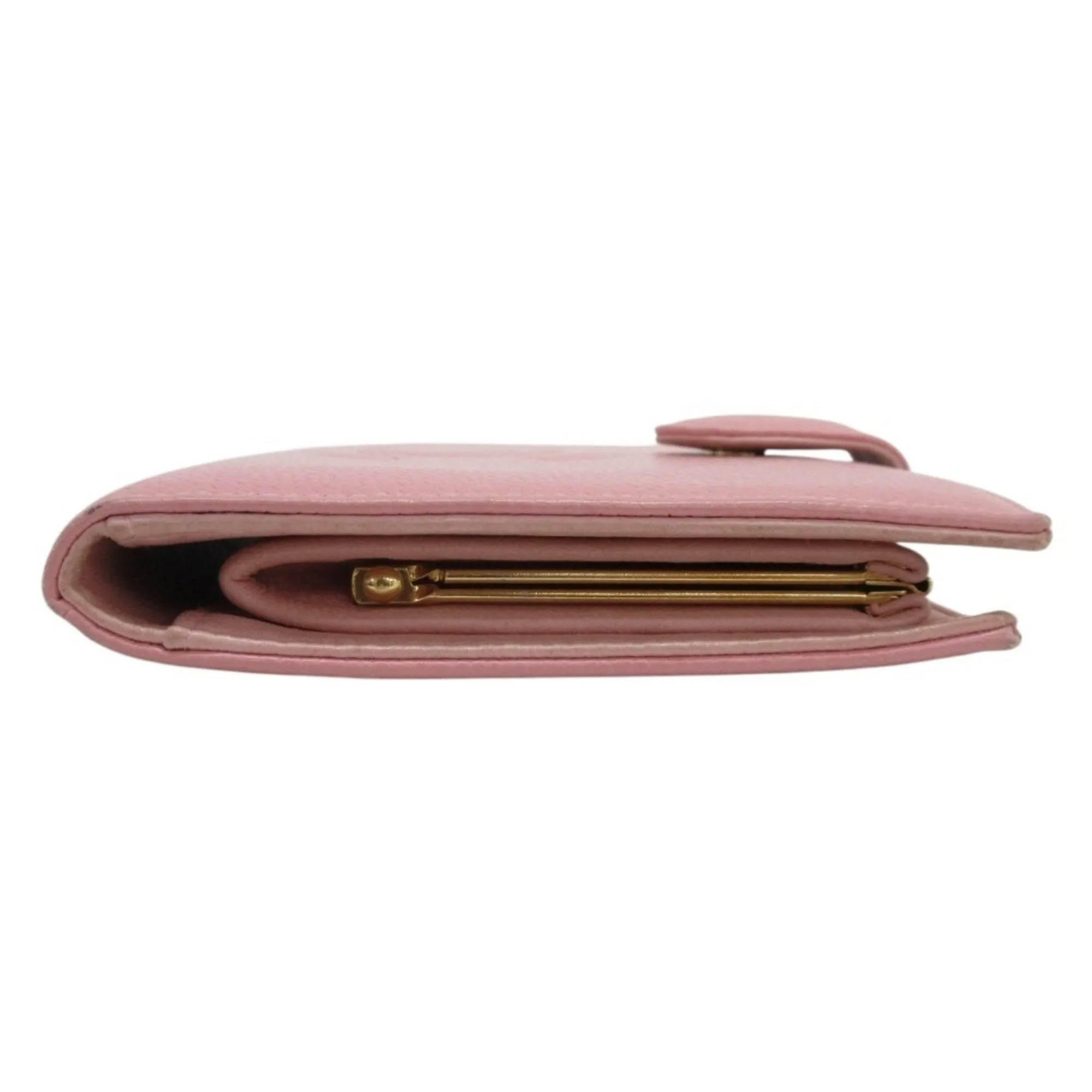 Chanel Grained Calfskin Wallet (Bi-Fold) (Pre-Owned)