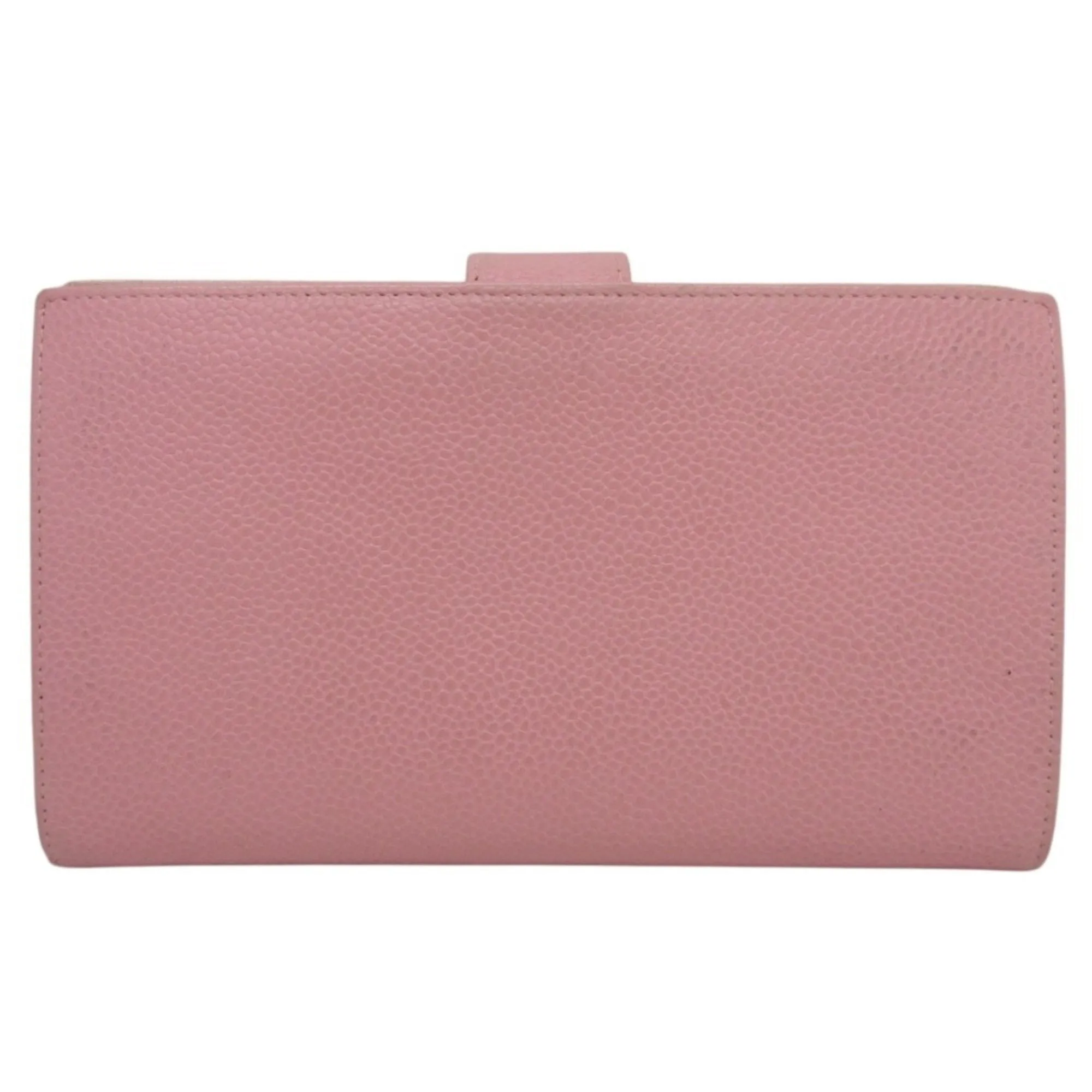 Chanel Grained Calfskin Wallet (Bi-Fold) (Pre-Owned)