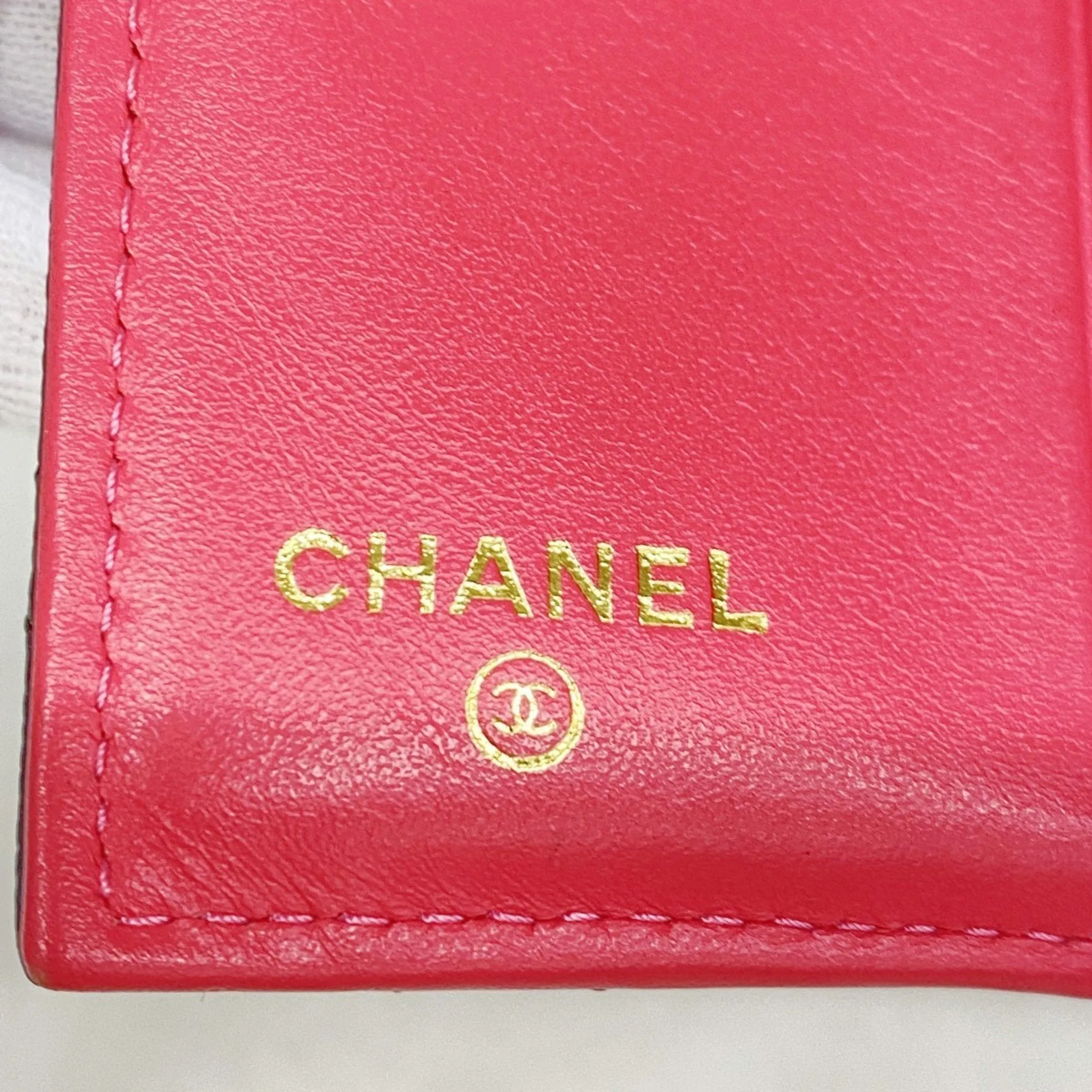 Chanel Grained Calfskin Wallet (Bi-Fold) (Pre-Owned)