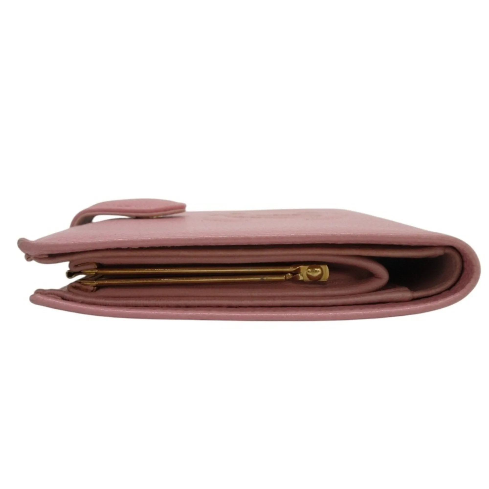 Chanel Grained Calfskin Wallet (Bi-Fold) (Pre-Owned)