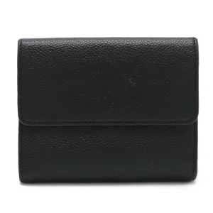 Chanel Grained Calfskin Wallet (Tri-Fold) (Pre-Owned)