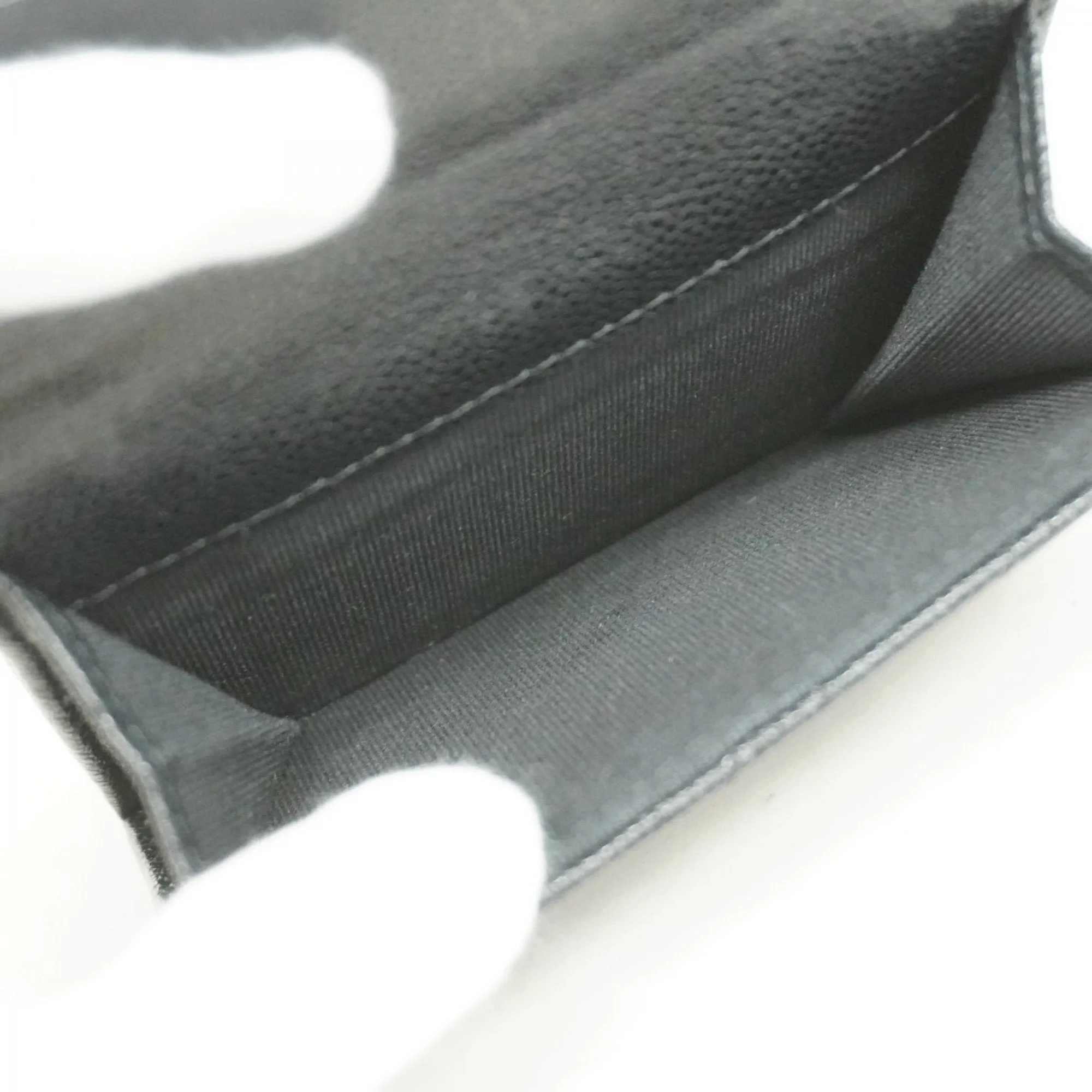 Chanel Grained Calfskin Wallet (Tri-Fold) (Pre-Owned)