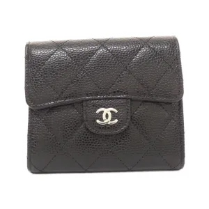 Chanel  Grained Calfskin Wallet (Tri-Fold) (Pre-Owned)