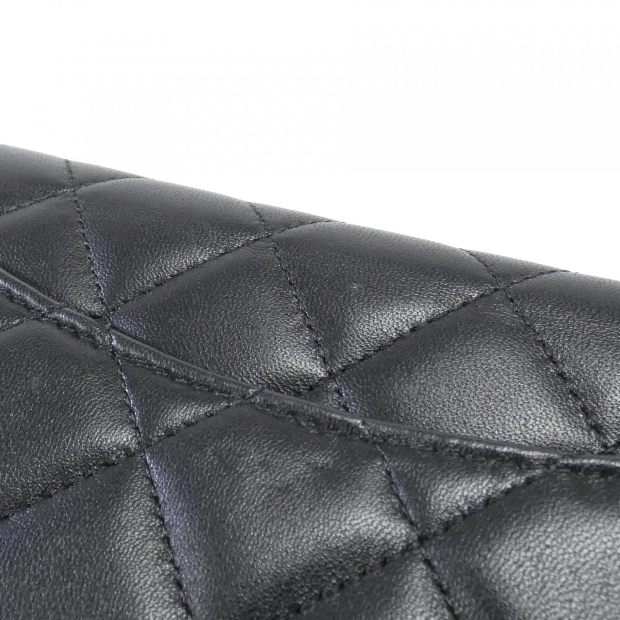 Chanel Leather Chain/Shoulder Wallet (Pre-Owned)