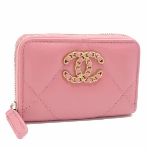 Chanel Leather Long Wallet (Bi-Fold) (Pre-Owned)