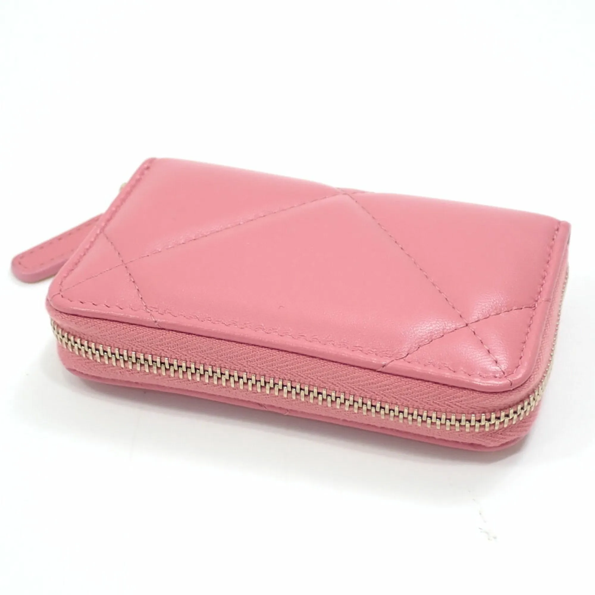 Chanel Leather Long Wallet (Bi-Fold) (Pre-Owned)