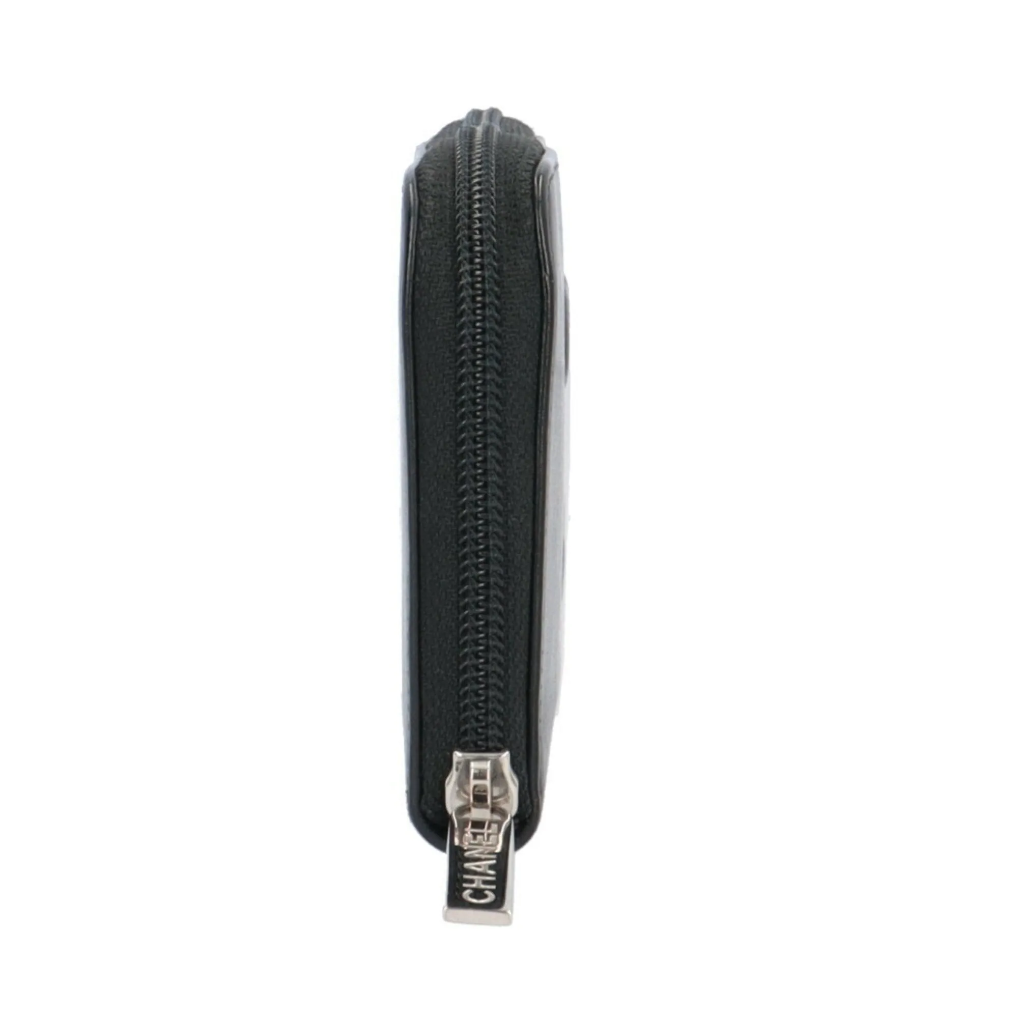 Chanel Leather Long Wallet (Bi-Fold) (Pre-Owned)