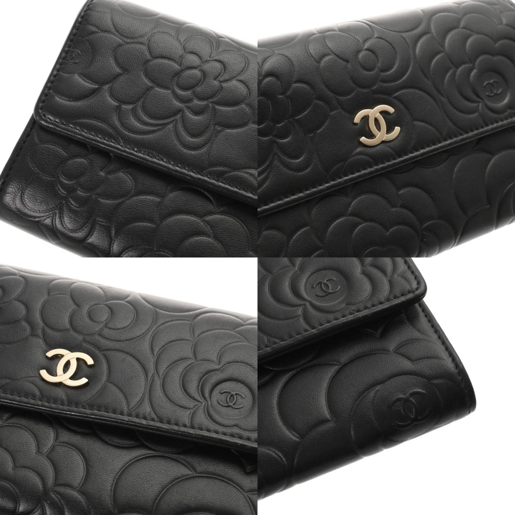 Chanel Leather Wallet (Bi-Fold) (Pre-Owned)