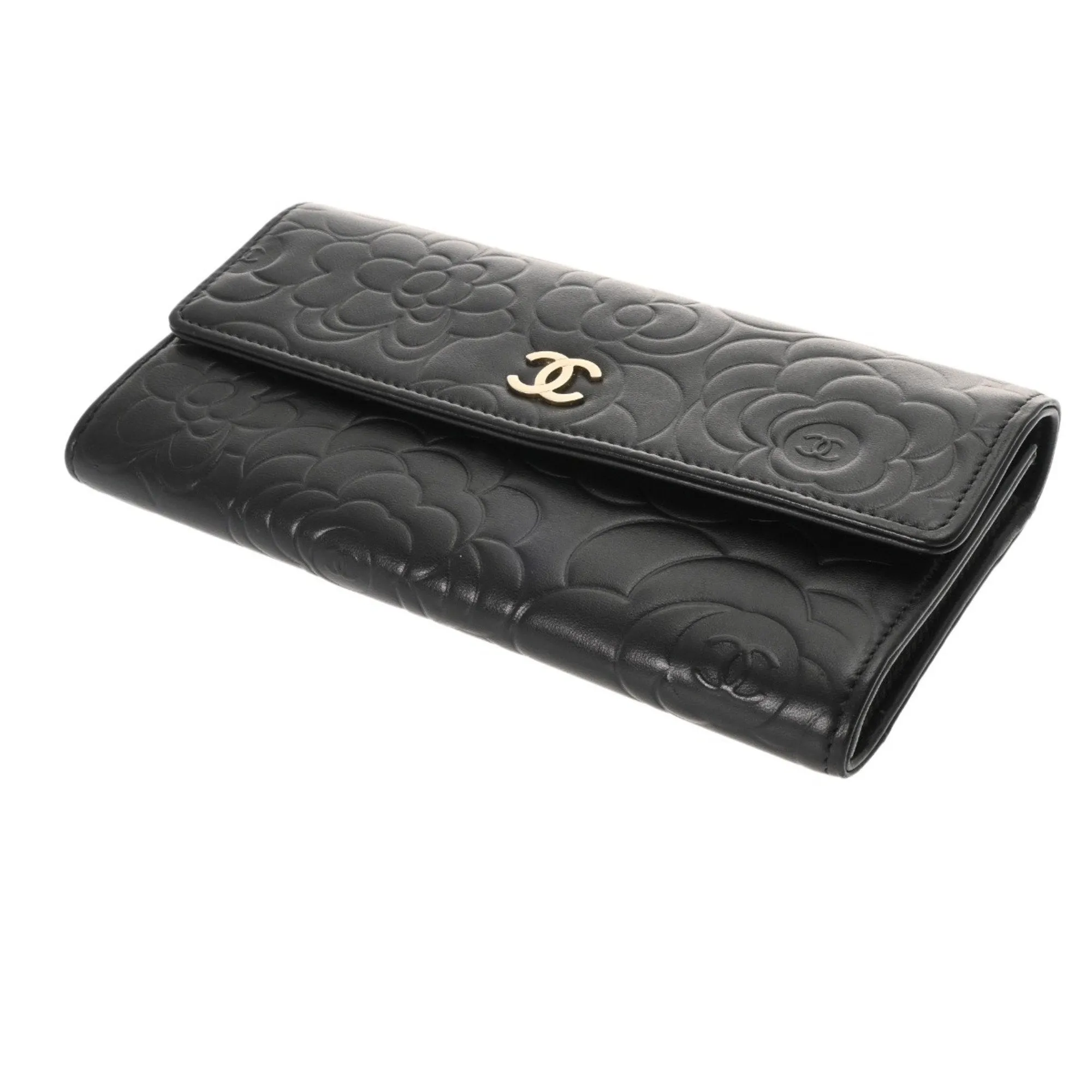 Chanel Leather Wallet (Bi-Fold) (Pre-Owned)