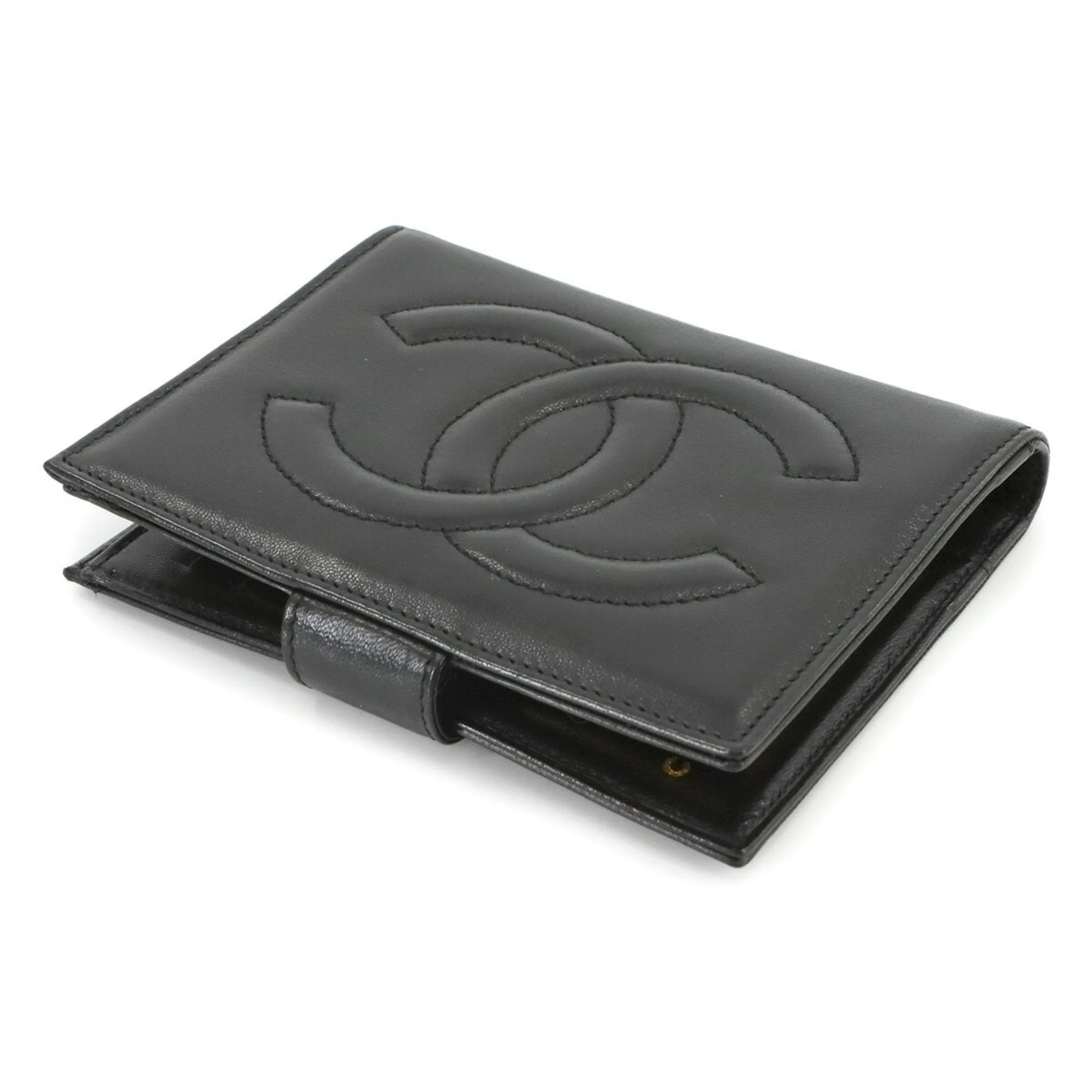 Chanel Leather Wallet (Bi-Fold) (Pre-Owned)