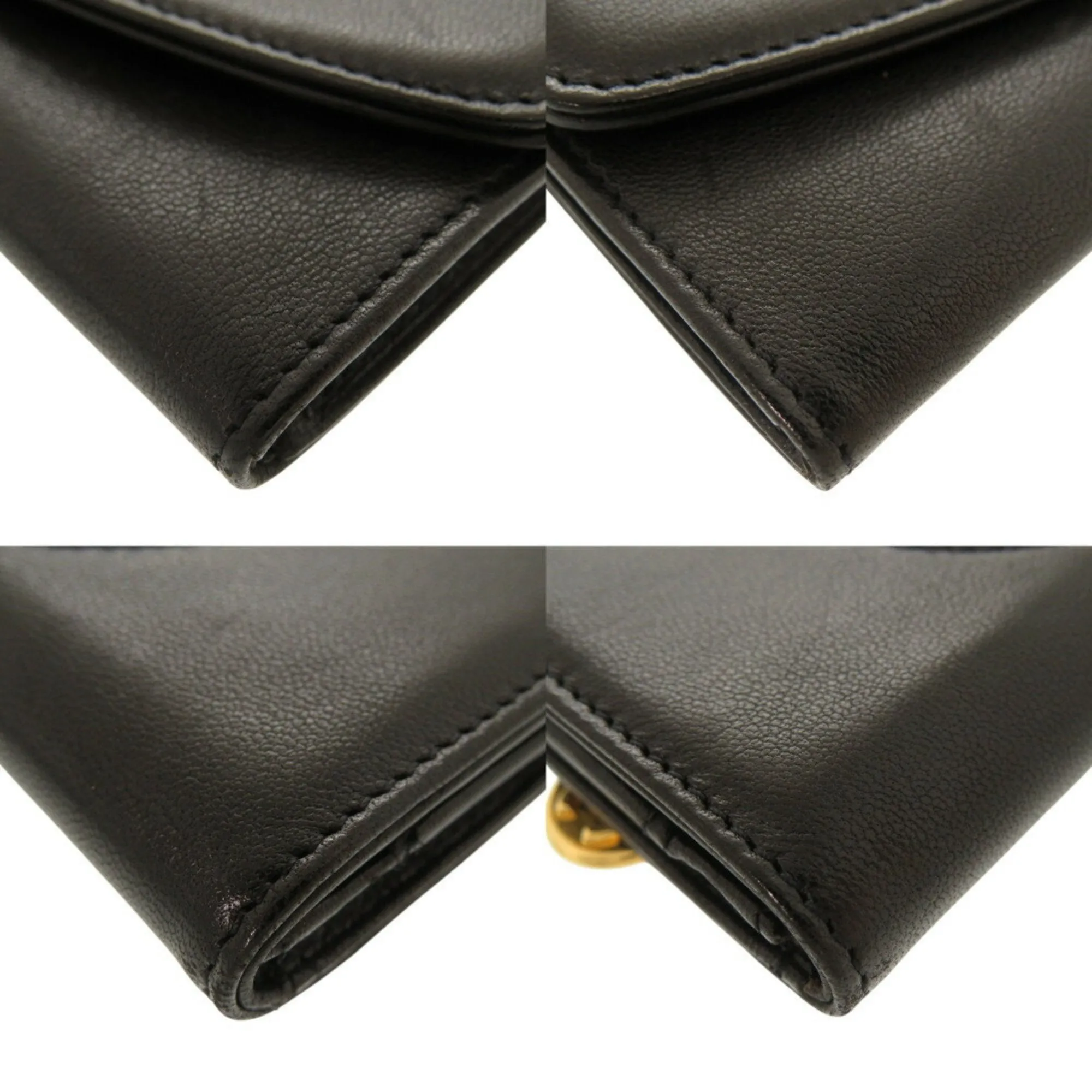 Chanel Leather Wallet (Bi-Fold) (Pre-Owned)