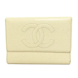 Chanel Leather Wallet (Bi-Fold) (Pre-Owned)