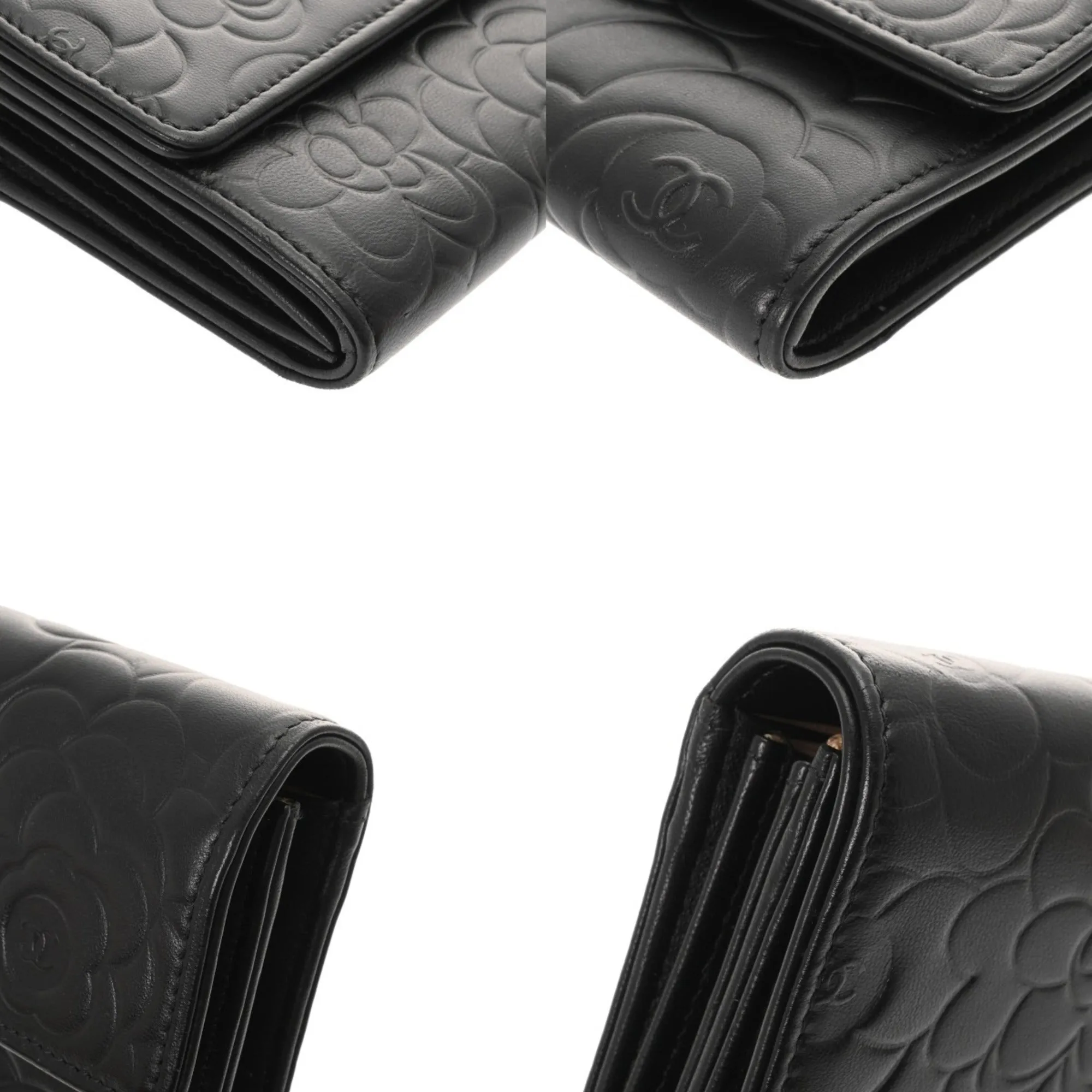 Chanel Leather Wallet (Bi-Fold) (Pre-Owned)
