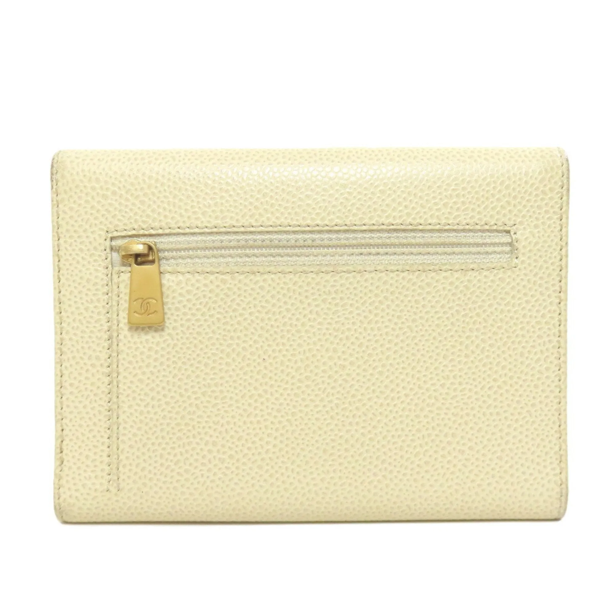 Chanel Leather Wallet (Bi-Fold) (Pre-Owned)