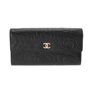 Chanel Leather Wallet (Bi-Fold) (Pre-Owned)