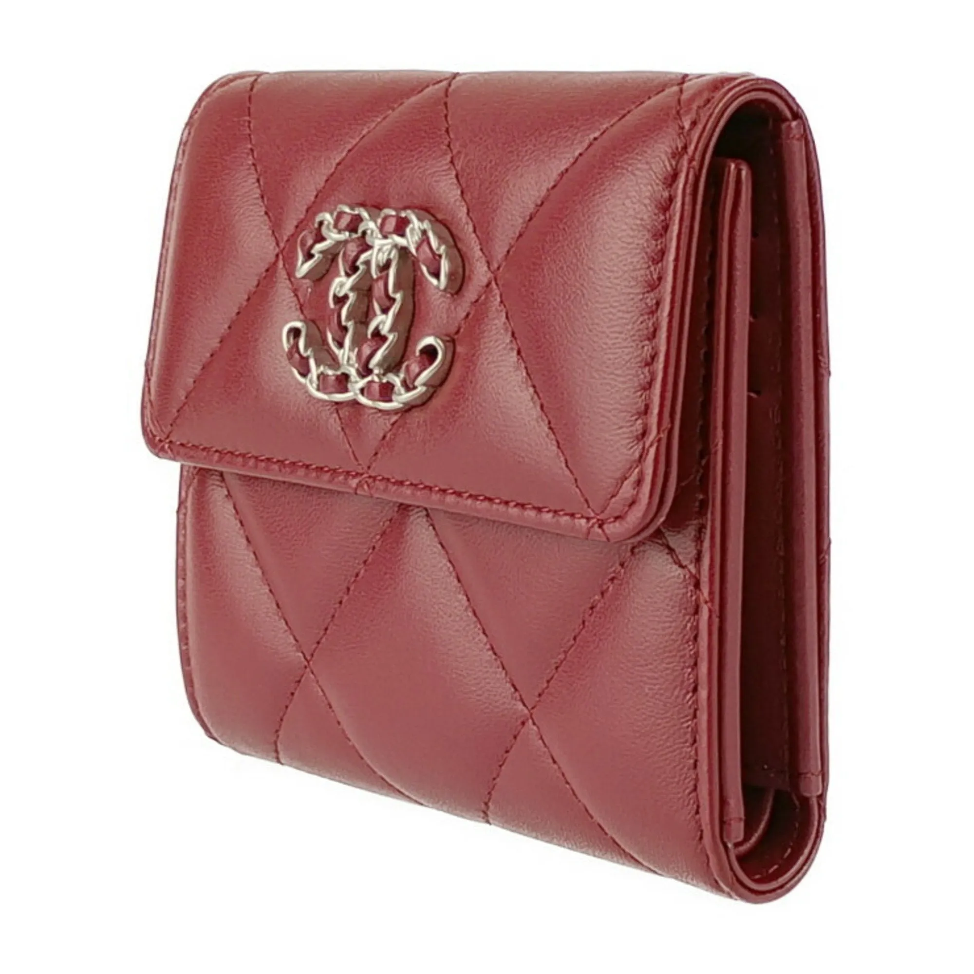 Chanel Leather Wallet (Tri-Fold) (Pre-Owned)