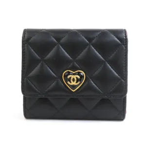 Chanel pink Leather Wallet (Bi-Fold) (Pre-Owned)
