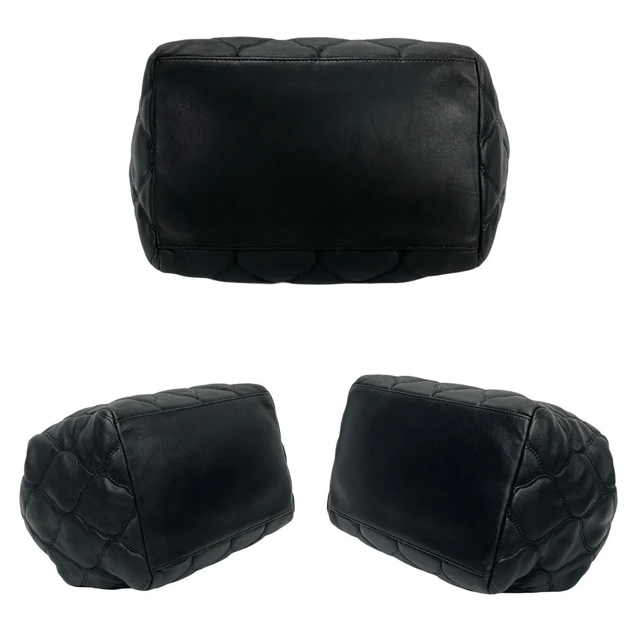 CHANEL Shoulder Bag lambskin black