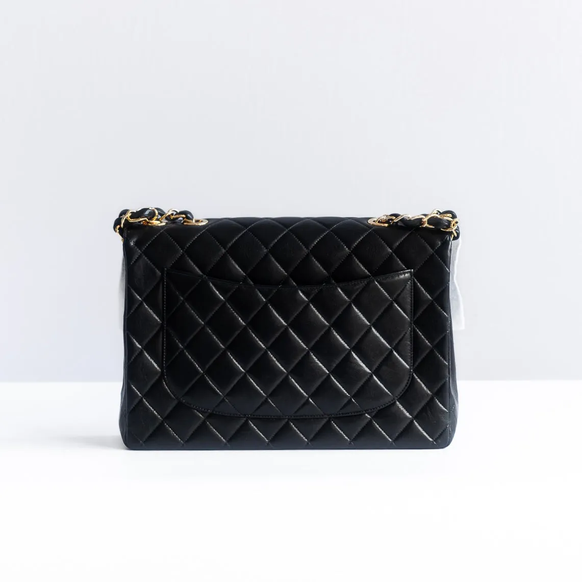CHANEL - TIMELESS BAG LARGE DARK BLUE CAVIAR LEATHER GOLD HARDWARE