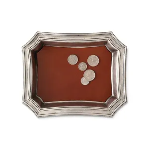 Change Tray with Leather Insert Jewelry Trays Organizer Pack