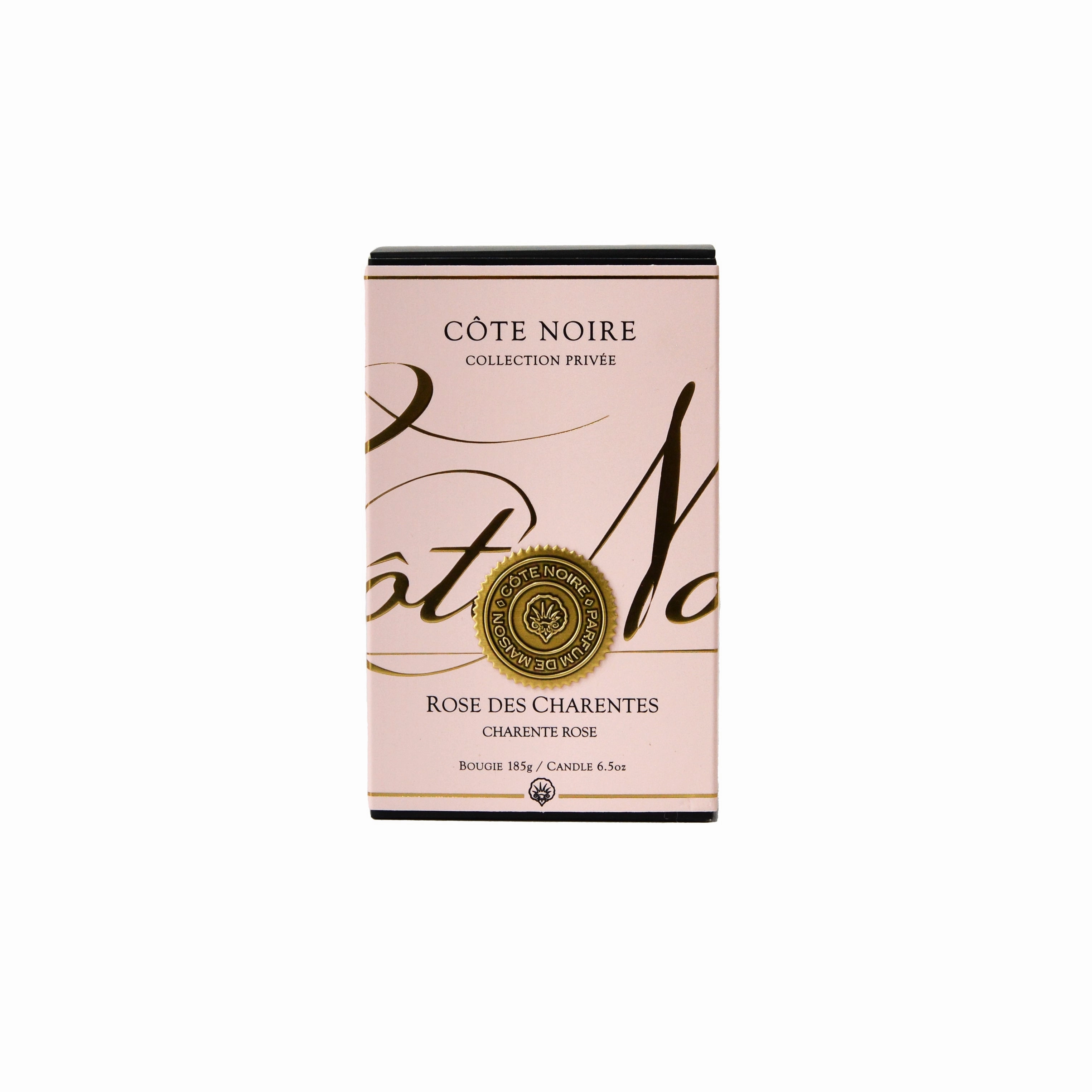 Charante Rose Candle Gold 185g Cote Noire Home Fragrance sale