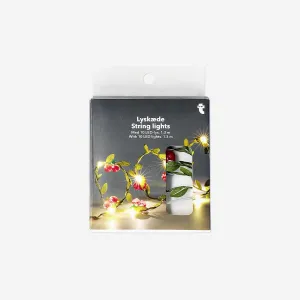 Cherry string lights - 90 cm Home Decor clearance sale