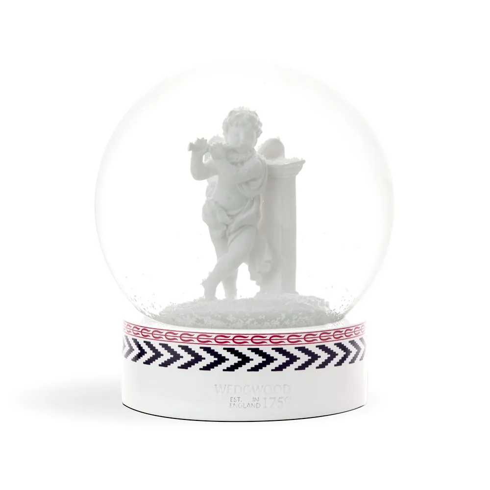 Cherub Snow Globe