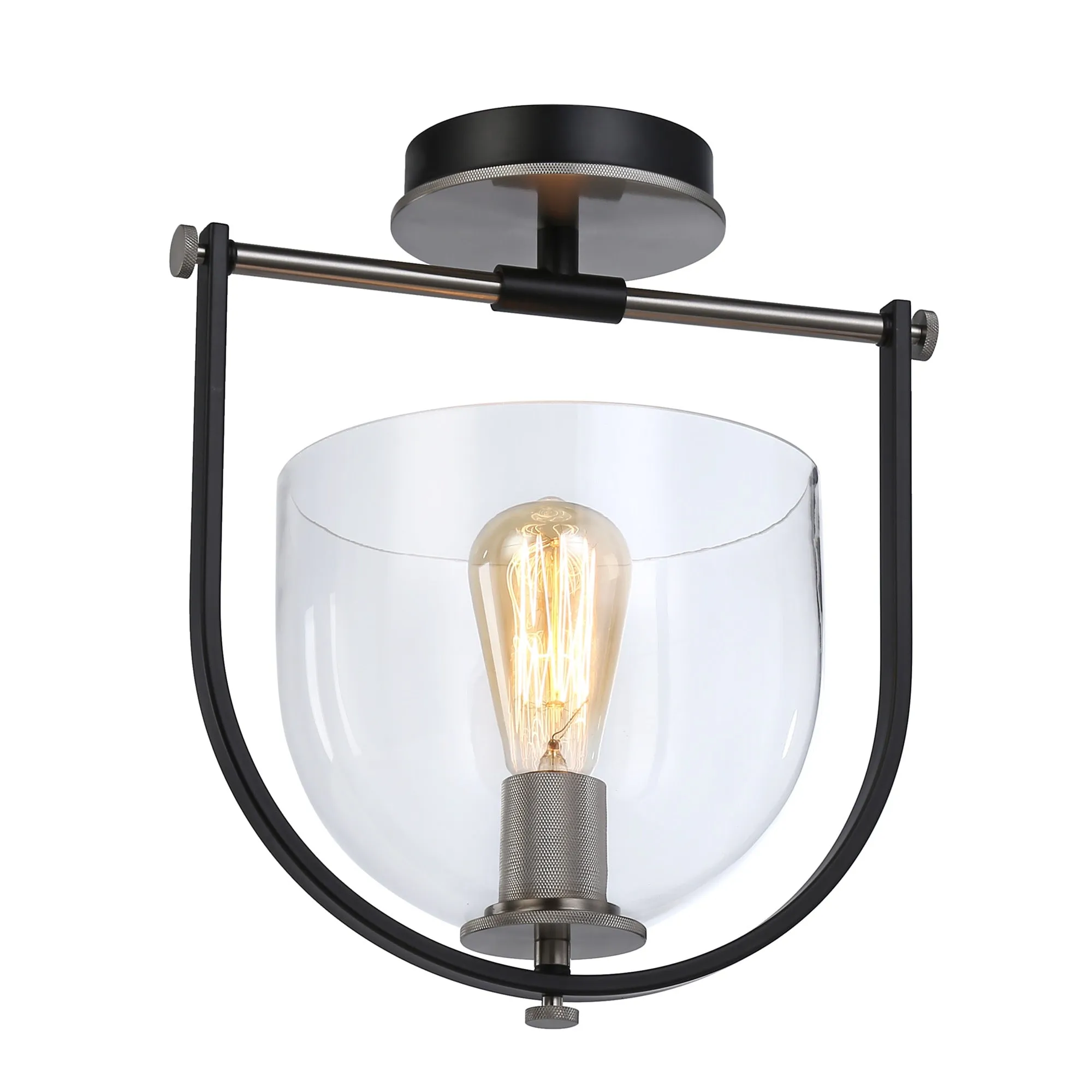 Cheshire 1-Light Semi Flush Mount