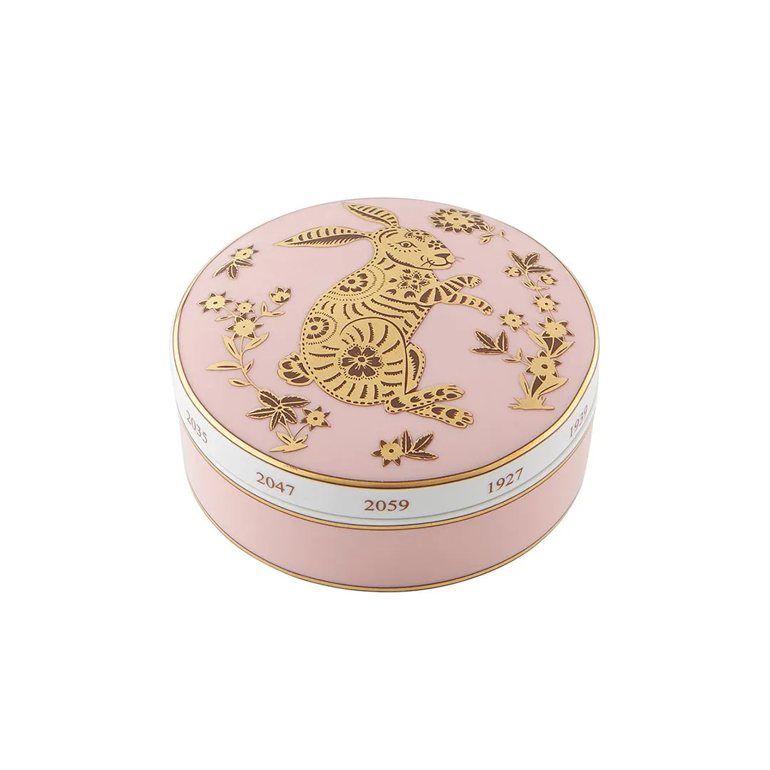 Chinese Zodiac Rabbit Box Jewelry Trays Organizer Pack