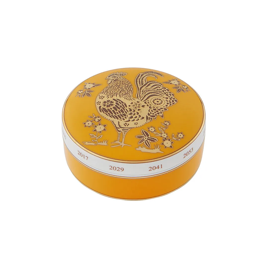 Chinese Zodiac Rooster Box Jewelry Trays Organizer Pack