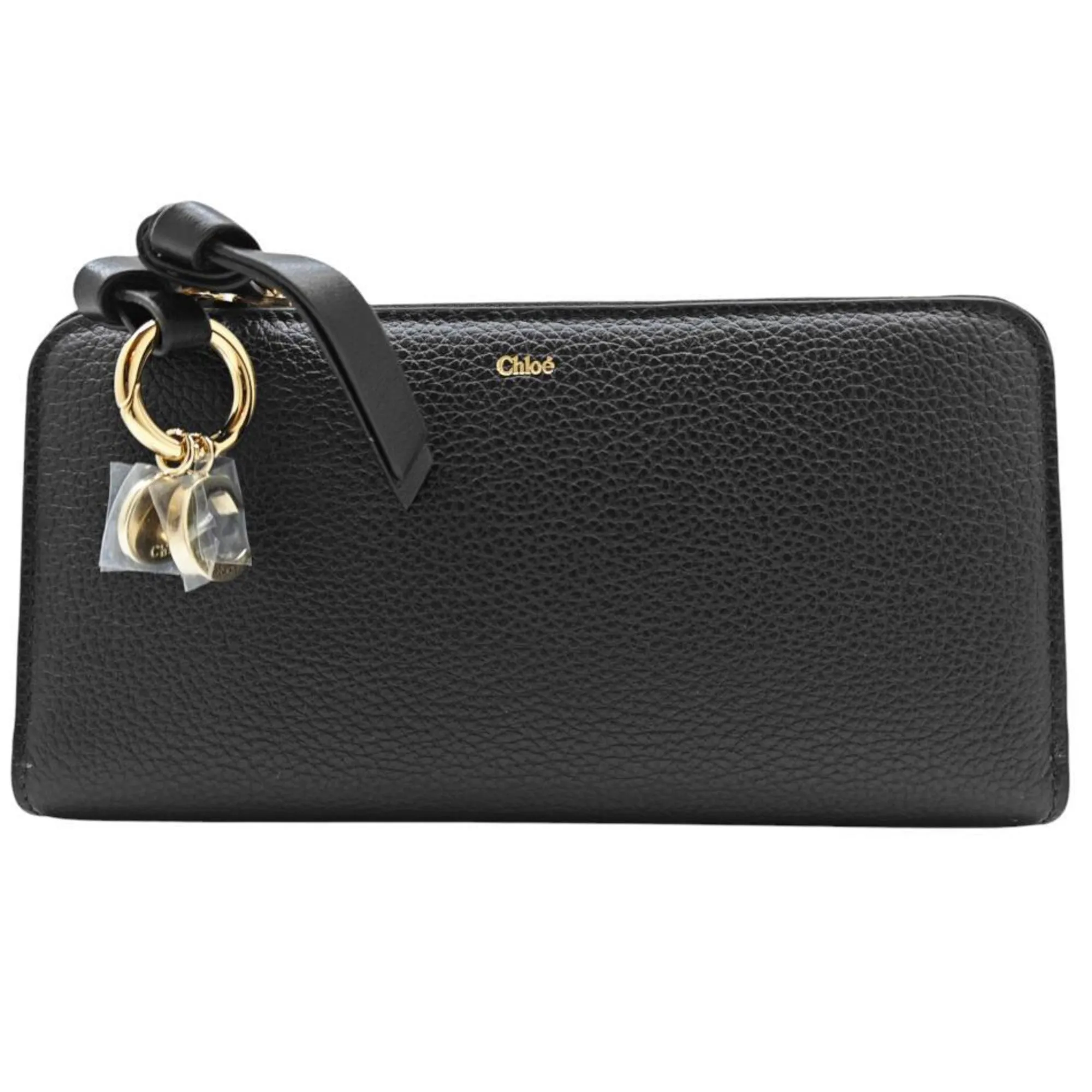 Chlo Leather Long Wallet (Bi-Fold) (Pre-Owned)