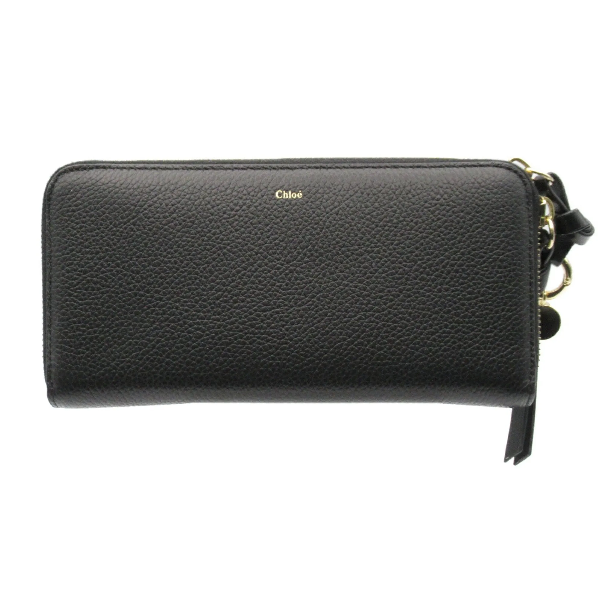 Chlo Leather Long Wallet (Bi-Fold) (Pre-Owned)