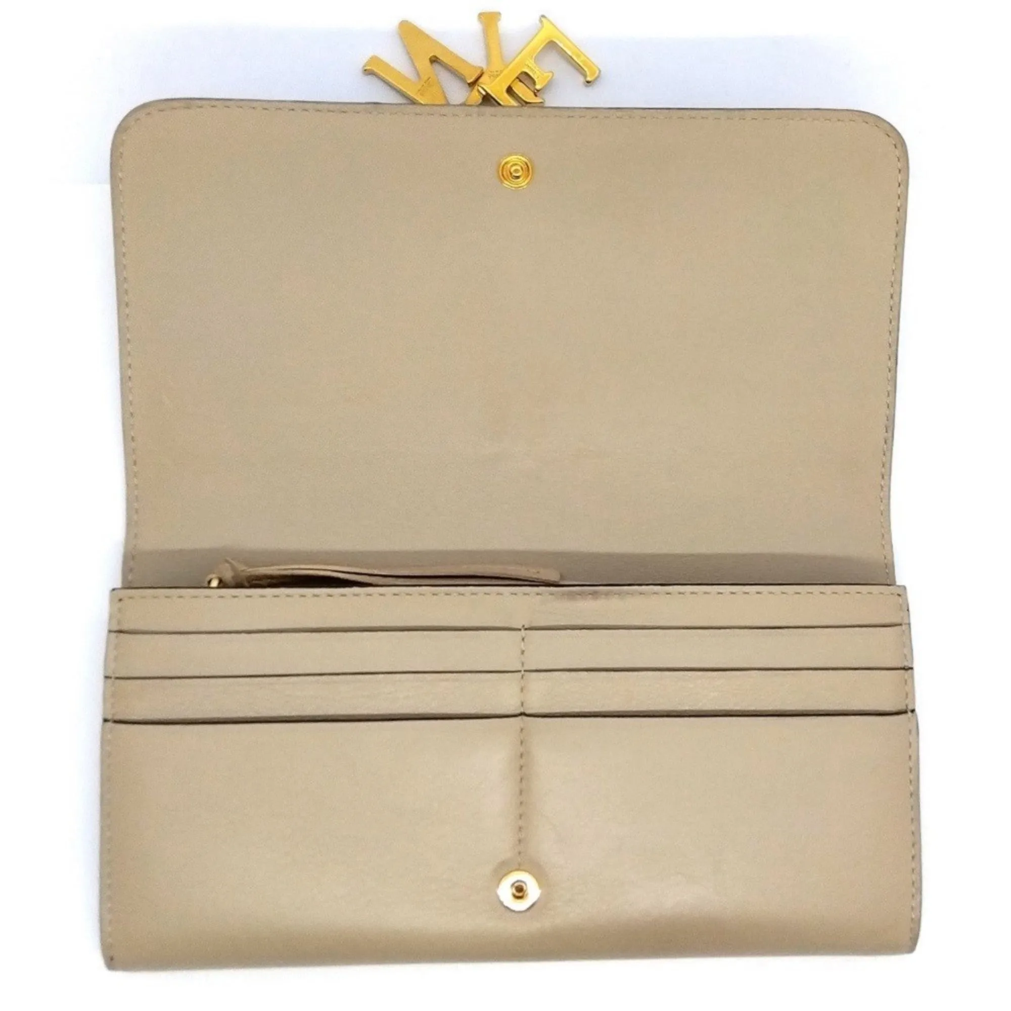 Chlo Leather Long Wallet (Bi-Fold) (Pre-Owned)