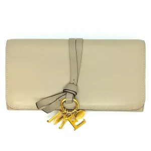 Chlo Leather Long Wallet (Bi-Fold) (Pre-Owned)