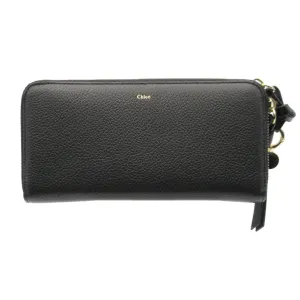 Chlo Leather Long Wallet (Bi-Fold) (Pre-Owned)