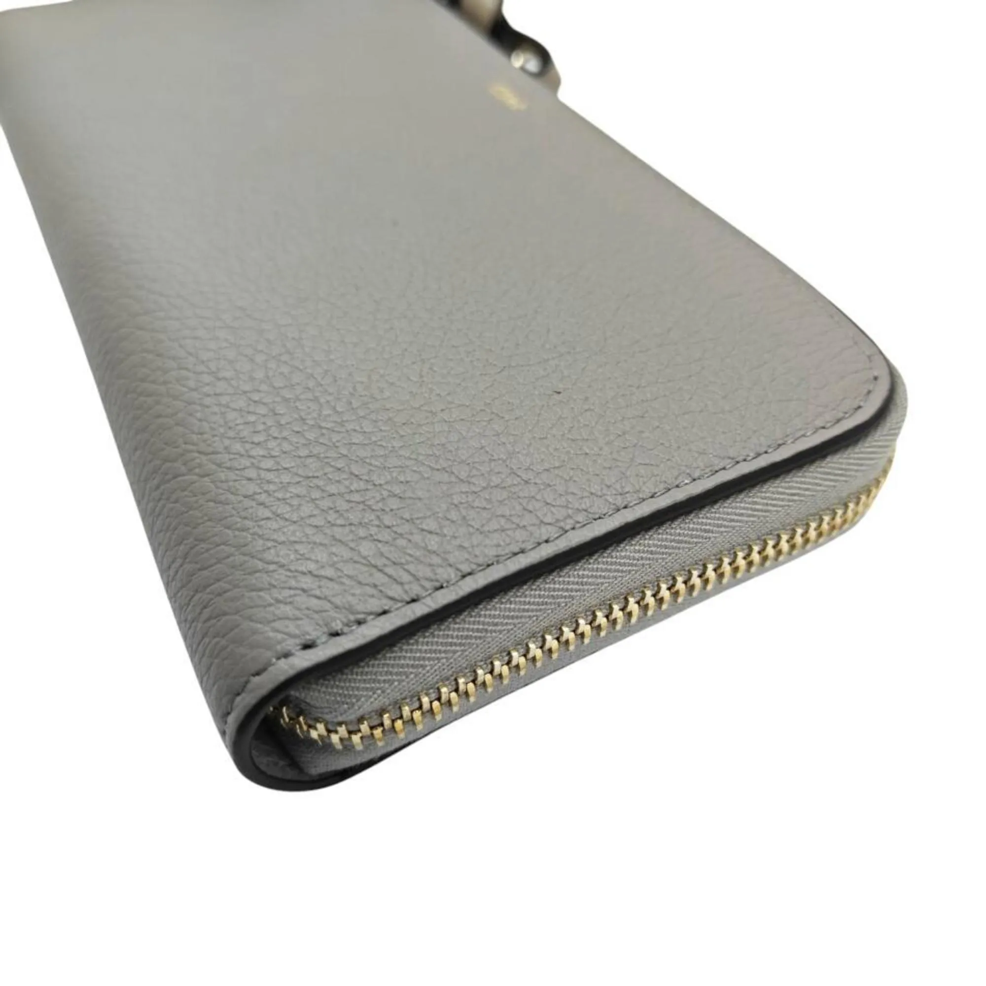 Chlo Leather Long Wallet (Bi-Fold) (Pre-Owned)
