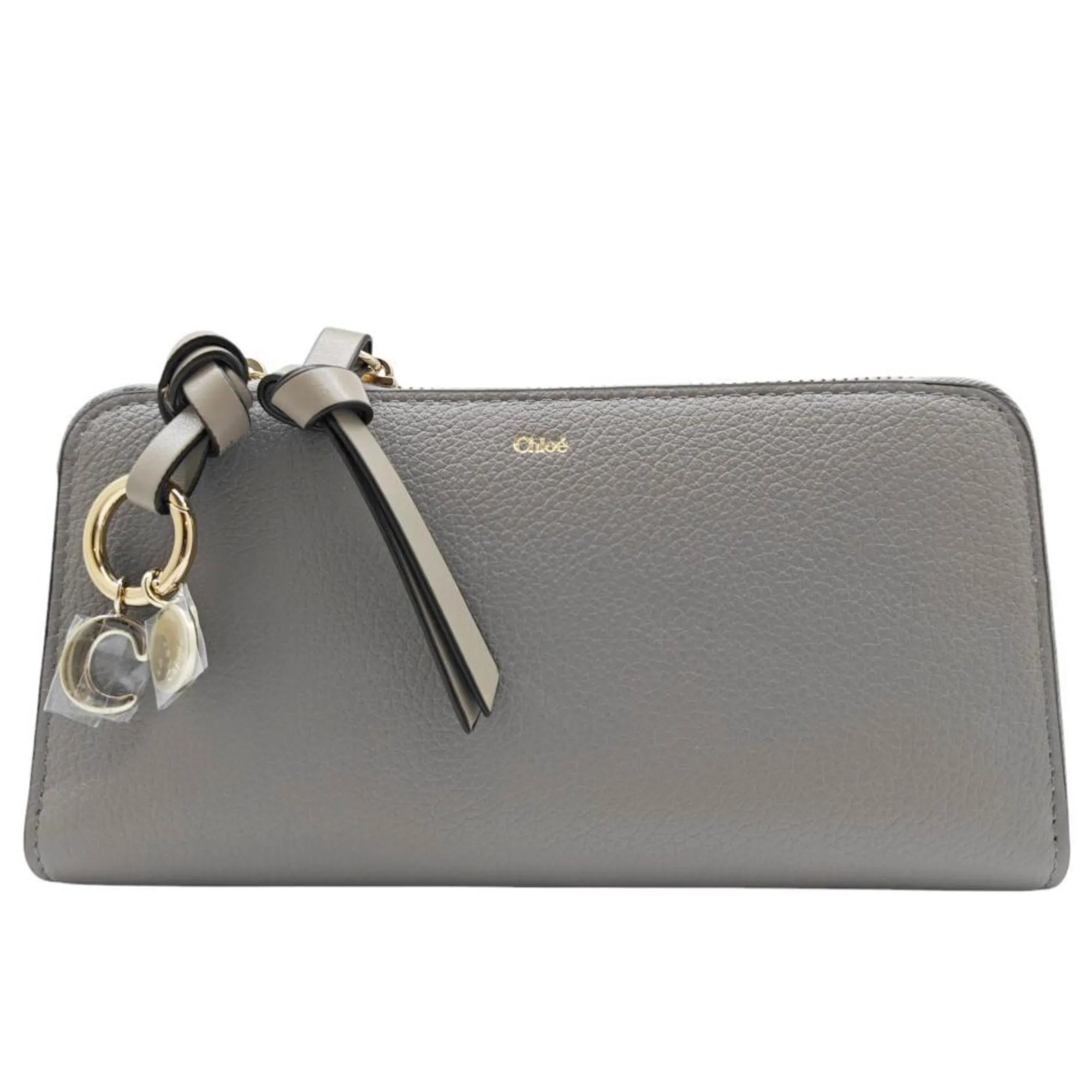 Chlo Leather Long Wallet (Bi-Fold) (Pre-Owned)