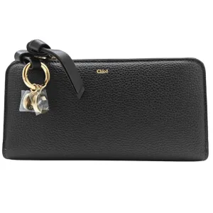 Chlo Leather Long Wallet (Bi-Fold) (Pre-Owned)