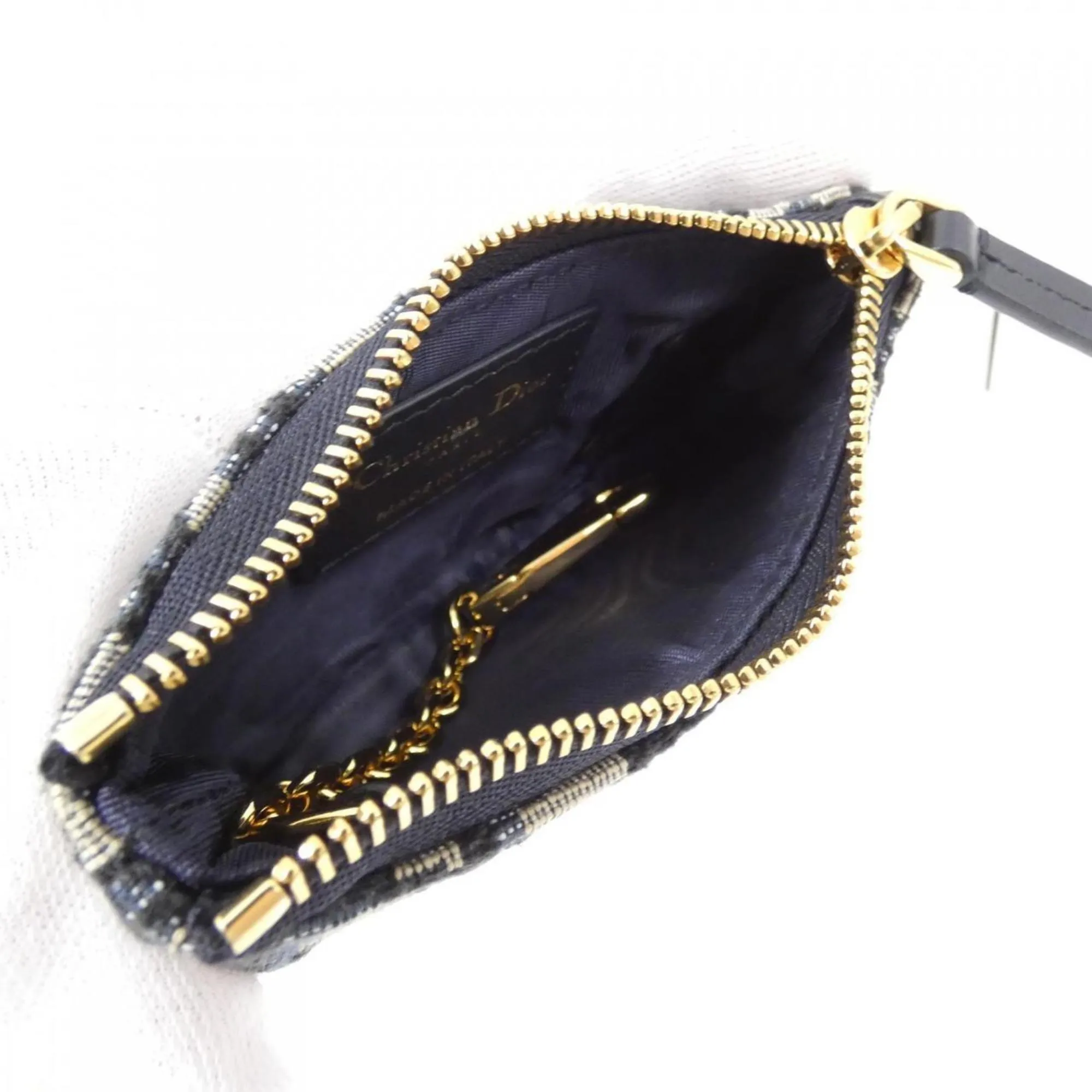 Christian Dior Canvas Coin Purse/Coin Case (Pre-Owned)