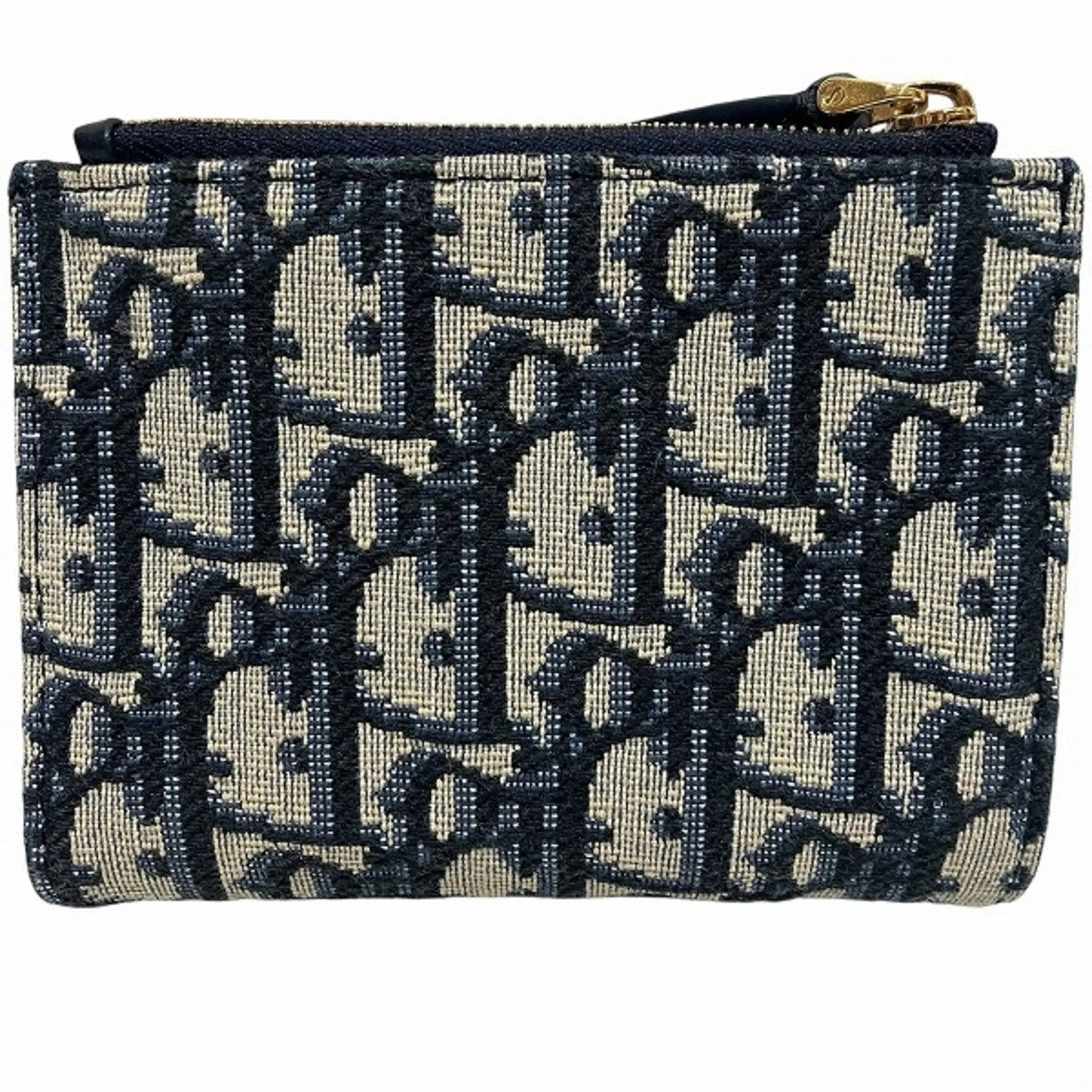 Christian Dior Canvas Leather Wallet (Bi-Fold) (Pre-Owned)