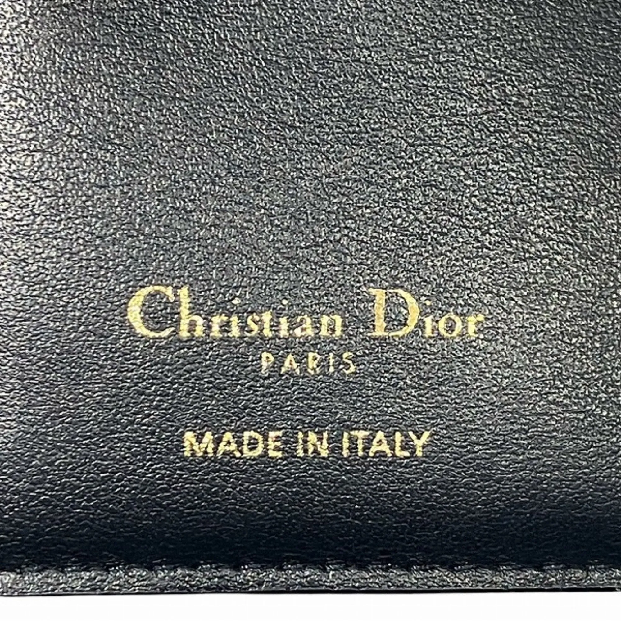 Christian Dior Canvas Leather Wallet (Bi-Fold) (Pre-Owned)