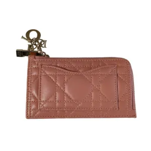 Christian Dior Leather Coin Purse/Coin Case (Pre-Owned)