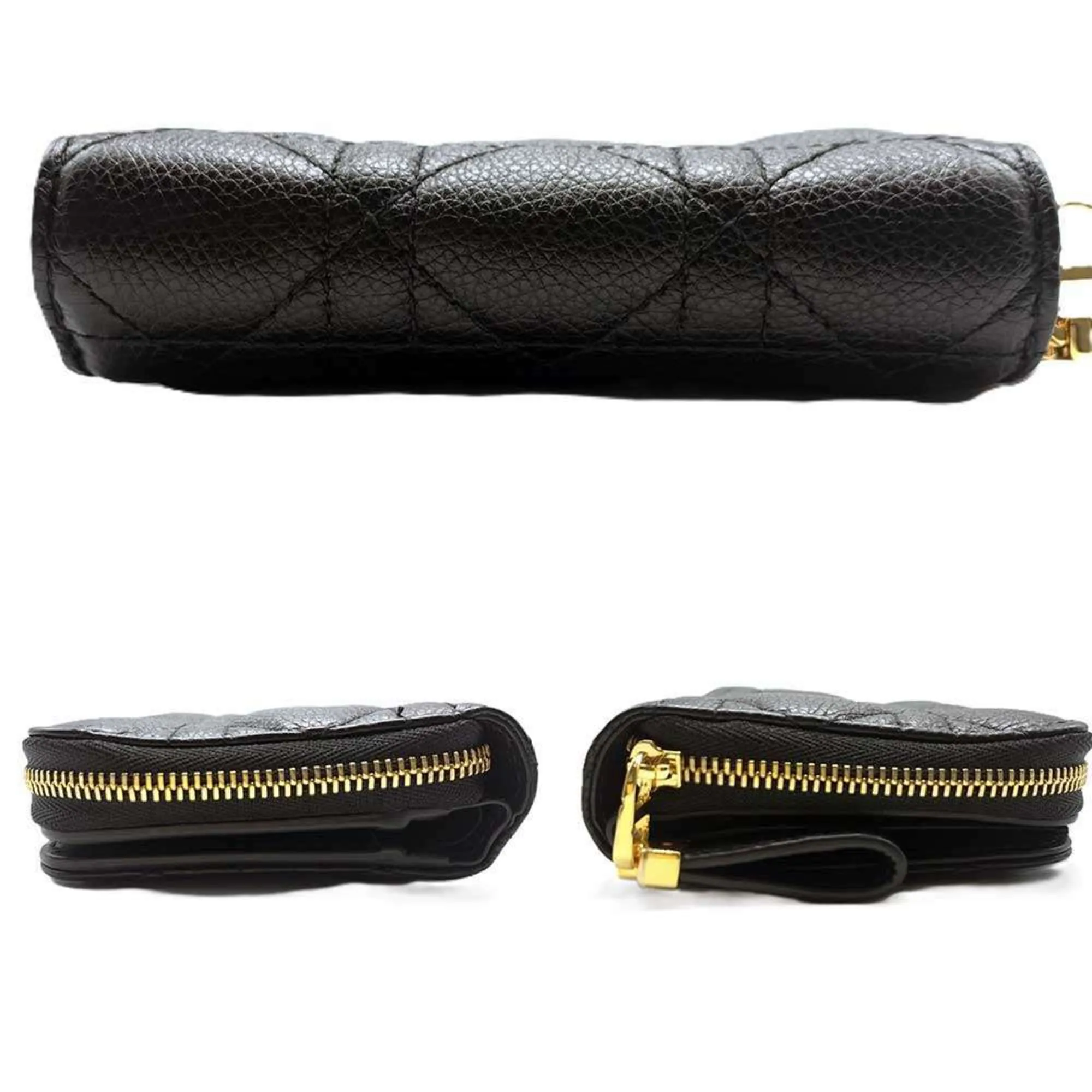 Christian Dior Leather Wallet (Bi-Fold) (Pre-Owned)