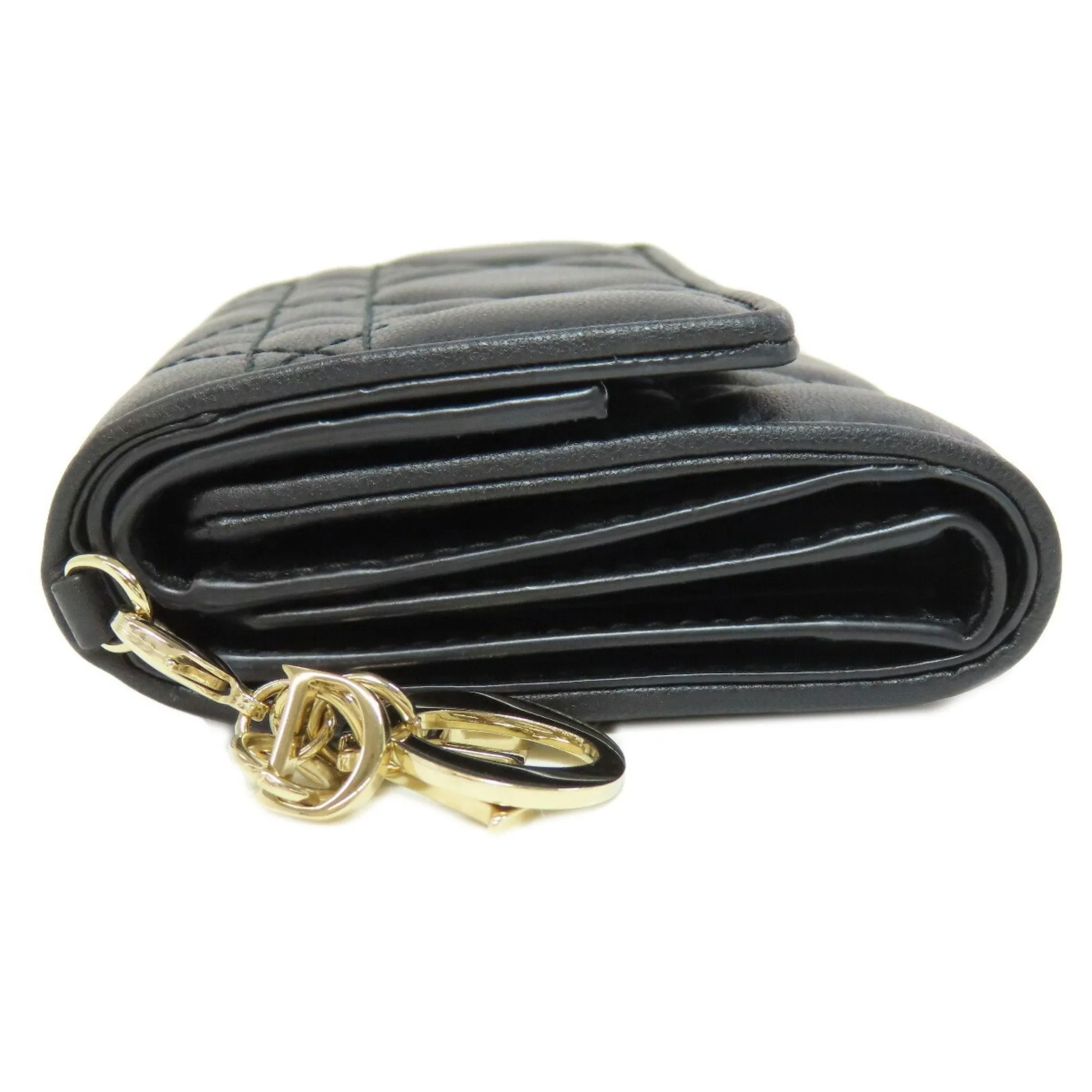 Christian Dior Leather Wallet (Bi-Fold) (Pre-Owned)