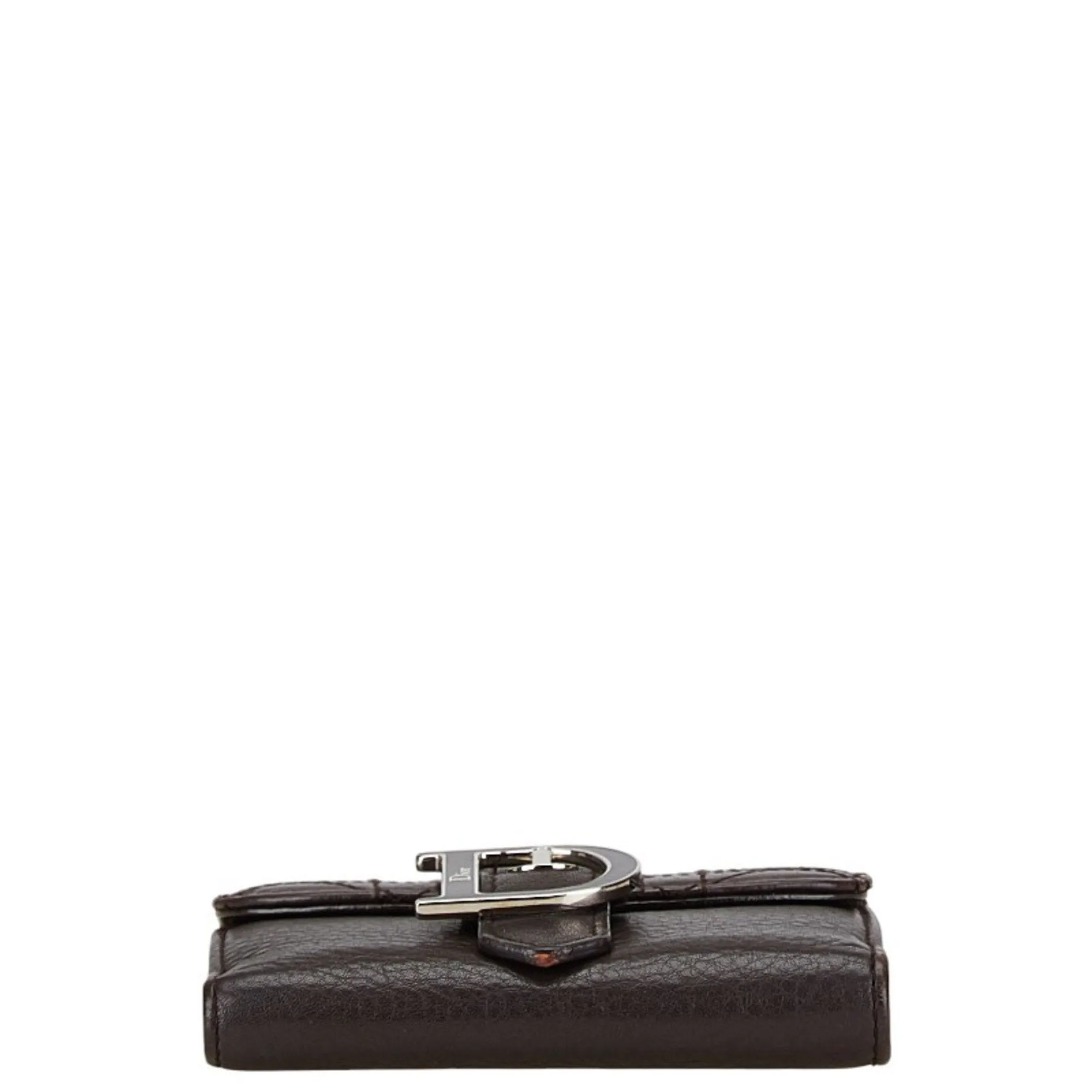 Christian Dior Leather Wallet (Bi-Fold) (Pre-Owned)
